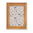 thumbnail image 1 of Red And Black Music Notes Desktop Wooden Photo Frame Display Picture Art Painting Multiple Sets, 1 of 3