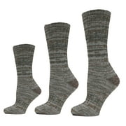 Gilbin's Women's Merino Wool Blend Socks, 3 Pairs (9-11, Camo)