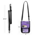 thumbnail image 4 of Secure Travel Neck Wallet Passport Holder Adjustable Strap For Men & Women 6*7.5in Simple Shapes Cute and Dreamy, 4 of 6