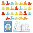 thumbnail image 3 of Juguetes para Deletrear Palabras Sunnimix 26 Letras de Madera, 3 of 6