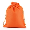 thumbnail image 3 of 10 bolsas de regalo de lino y algodón de arpillera natural hechas a mano con cordón, bolsas de regalo para bodas, regalos de Navidad, bolsas y estuches para embalaje de joyas, 3 of 5