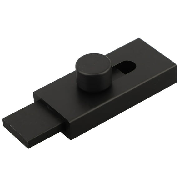 No Hole Punch Door Buckle Security Lock Thickened Room Door Latch Anti-Barn Door Smile Home