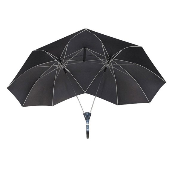 Acahhotxx Couple Canopy, Automatic Couple Umbrella With Easily Open/Close Umbrella Windproof Umbrella Waterproof Designs For 2Person Canopies