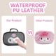 thumbnail image 4 of Kawaii Kuromi Bag, Kuromi Makeup Bag, Cute Cartoon Cosmetics Bag, Mini Travel Toiletry Bag, Waterproof Reusable Faux Leather (Black), 4 of 4
