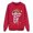 b-Red, variant on AWZXDE Christmas Pajamas Pajama Pants Christmas Family Christmas Story Letter Printed Long Sleeve Round Neck Hoodie Women,M