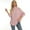Pink, variant on Baqcunre Plus Size Tops Fall Fashion Oversized Casual Pullover Knitting High Collar Casual Plus Size 3Xl Women Sweater Top Womens Jacket Womens Fall Tops Grey S