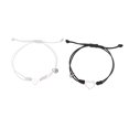 thumbnail image 1 of Heart Matching Bracelets for Couple, Long Distance Relationship Bracelet Couples Bracelet Friendship Gift (SET A), 1 of 2