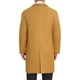 thumbnail image 3 of Abrigo acolchado de invierno INSPIRE CHIC para hombres, abrigo de doble botonadura, color sólido, abrigo largo de negocios, talla S, caqui, 3 of 5