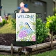 thumbnail image 6 of GZHJMY Floral Bird Welcome Garden Flag 28 x 40 Inch Vertical Double Sided Welcome Yard Garden Flag Seasonal Holiday Outdoor Decorative Flag for Patio Lawn Home Decor Farmhous Yard Flags, 6 of 6