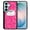 Hot Pink Composition Book, variant on WIRESTER Shockproof Soft Rubber Cover Case for Samsung Galaxy S26 6.3" 2026, Purple Composition Book