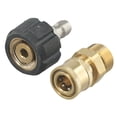 thumbnail image 2 of Set Pressure Washer Adapter To 1/4“ 3/8“ Universal Swivel 14Mm 5000 Psi Accessory For Spray Tool Quick Connect, 2 of 8