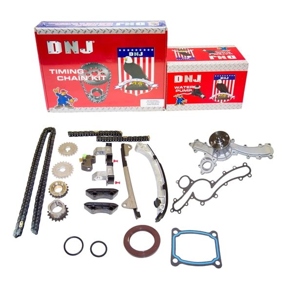DNJ TK969WP Timing Chain Kit with Water Pump Fits Cars & Trucks 03-15 Toyota 4.0L V6 DOHC 24V