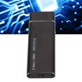 thumbnail image 1 of M.2 NVMe SSD Enclosure, USB 3.1 Gen2 10Gbps Portable External M.2 M Key/B Key NVME SSD Enclosure Adapter Support For 2230/2242/2260/2280 SSDs, 1 of 8