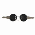 thumbnail image 2 of 6X Zinc Cerradura de La Leva del Armario del Armario del CajÓN del BuzÓN del Gabinete del Escritorio de La Computadora de La AleaciÓN Con Las Llaves, Plata, 2 of 5