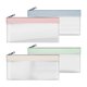 thumbnail image 1 of 4 Pieces Money Bags with Zipper, Cash Envelopes,Money Pouch, Bank Bag, 1 of 5