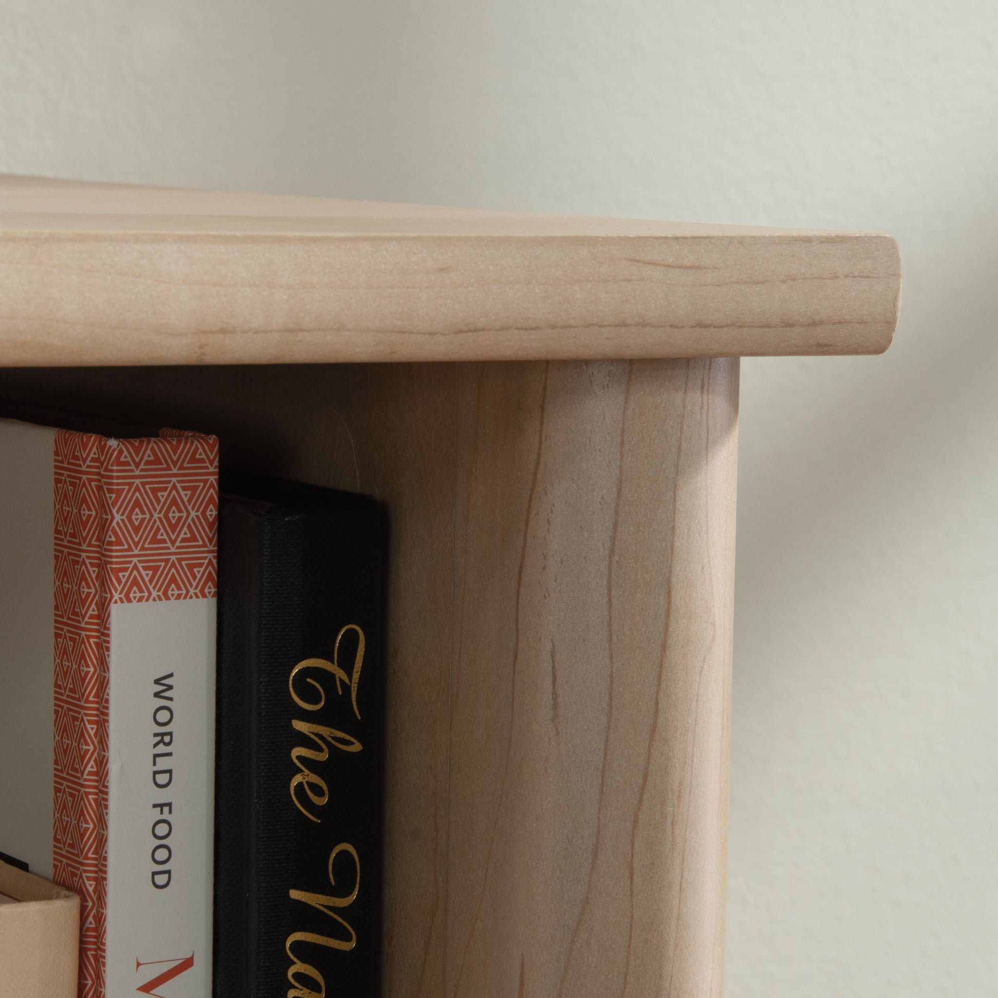 Sauder Whitaker Point Hutch, Natural Maple Finish