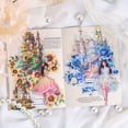 thumbnail image 5 of 20 PCS Cloud Castle Waterproof PET Sticker Pack - Holographic Shell Shine DIY Journaling Material, 5 of 6