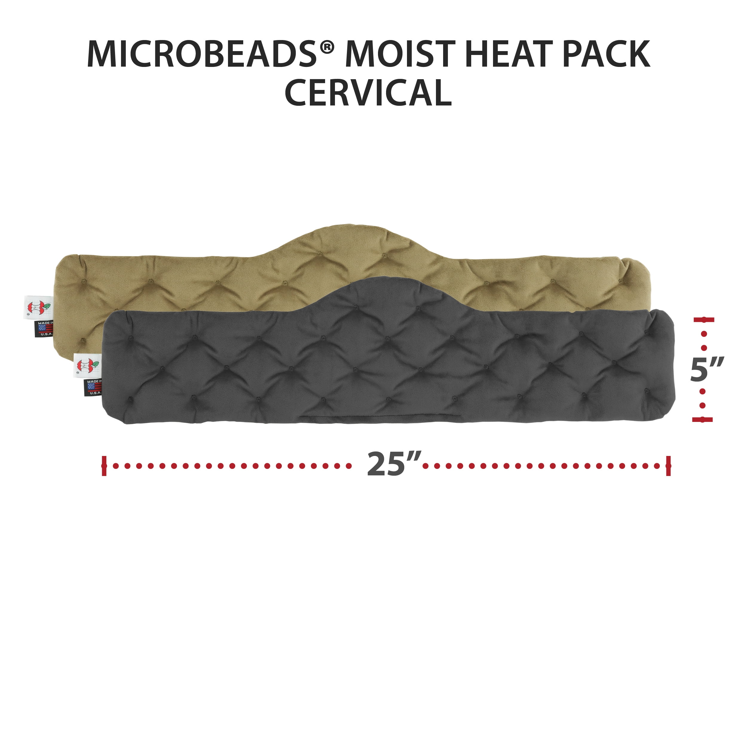 Core Products MicroBeads Moist Heat Therapy Pack - Cervical 5" X 25"