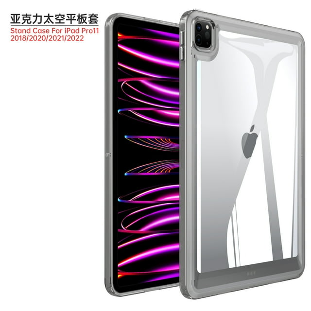 Drop Resistant Transparent Painted Case for APPLE IPAD PRO11 AIR3 4 5 Mini 4 5 6 Tablet Case for IPad 10.2 IPad 5 IPad 6 Case gray IPAD 10 2022