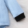 thumbnail image 6 of UAYOTSE Baby Boys 3 Piece Bear Outfit Ribbed Bodysuit Overalls Hat Infant Fall Clothing Size 9-12 Months, 6 of 8