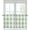 Sage Green, variant on Teal Ocean Coastal Half Window Curtains 24 Inches Long, Summer Beach Window Treatment Curtain Drapes, Nautical Coral Starfish Short Window Tiers for Laundry Room Over Sink, 27.5"x24", 2 Panels