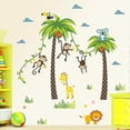 thumbnail image 3 of Elecmotive Jungle Wall Stickers Mural Decals Kids Room Baby Nursery Living Room, 3 of 5