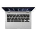 thumbnail image 4 of Restored Asus C423NA 14 Chromebook 14" FHD Laptop Computer, Intel Celeron N3350 Processor, 8GB LPDDR4 RAM, 64GB eMMC, USB Type-C, 802.11AC WiFi, Bluetooth, Silver, Chrome OS (Refurbished), 4 of 5