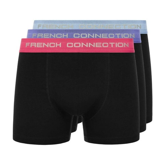French Connection Mens FC6 Boxer Shorts (Pack of 3)