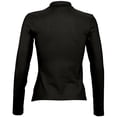thumbnail image 2 of SOLS Womens Podium Cotton Pique Long-Sleeved Polo Shirt, 2 of 4