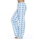 thumbnail image 4 of Puntoco moda mujer Plaid estampado deportes Casual hogar pantalones sueltos pantalones de chándal Puntoco Puntoco-2864, 4 of 5