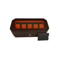 thumbnail image 4 of Wolf 458306 Windsor 5 Piece Watch Box in Brown & Orange MSRP $215, 4 of 7