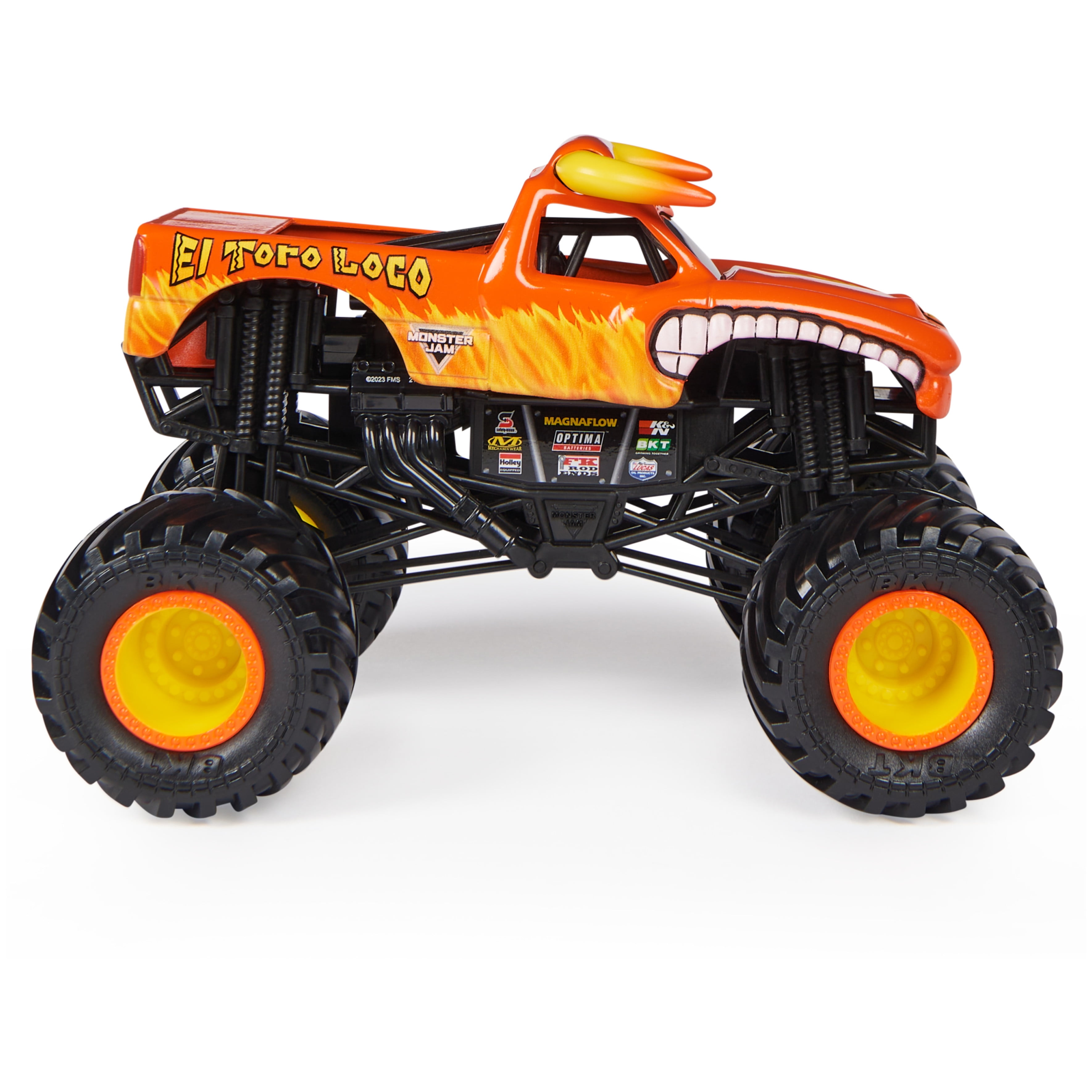  Monster Jam, Official El Toro Loco Remote Control Monster Truck  for Boys and Girls, 1:24 Scale, 2.4 GHz, Kids Toys for Ages 4-6+ : Toys &  Games