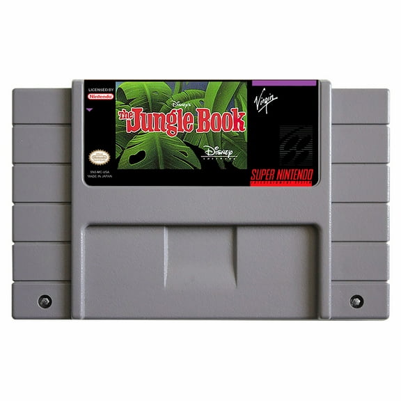 SNES Games Cartridge Jungle Book, The