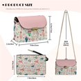 thumbnail image 7 of KUIFORTI Cactus Print Leather Cross Body Bag Fashion Comfortable Small Shoulder Bag Ladies Handbag Soft Shoulder Bag Wallets with Chain Strap for Work Shopping, 7 of 7