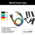 thumbnail image 1 of Fitness Stretch Tension Rope Door Anchor Resistance Band Ankle Straps Set +, 1 of 6