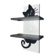 thumbnail image 3 of Repisa Minimalista Gatito Decoración Recámara Infantil Mdf Blanco, 3 of 5