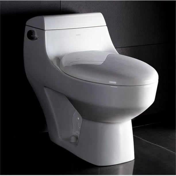 One Piece Ultra Low Flush Eco-Friendly Toilet - Walmart.com - Walmart.com