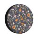 thumbnail image 1 of Fotbe Wildflowers Funda de Llanta de Repuesto con Estampado, Engrosada, Ajuste Universal para Jeep, Remolque, RV, SUV, Camión-14 inch, 1 of 6