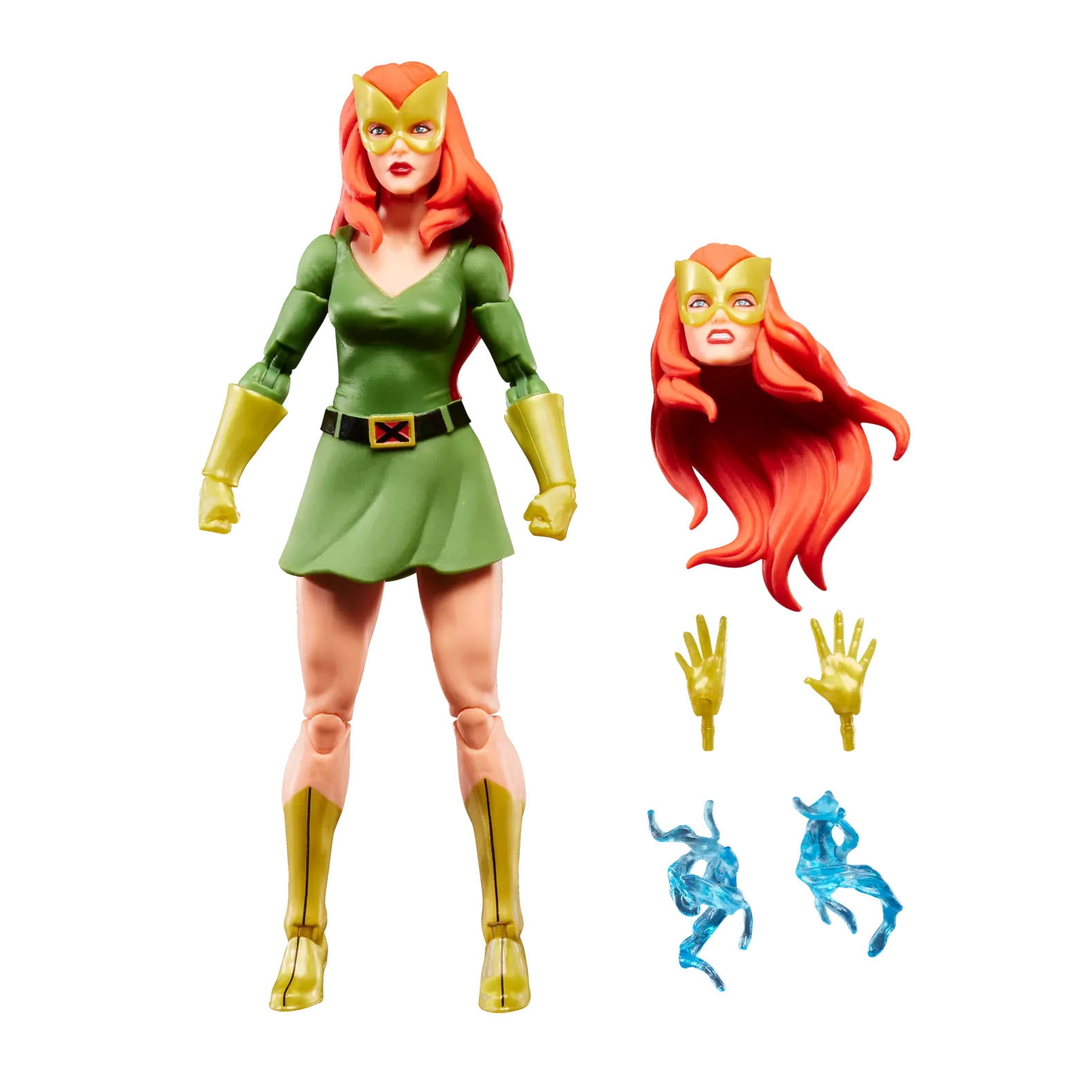 Hasbro X-Men 97 Marvel Legends Wolverine, Storm, Cyclops and Jean Grey 6-Inch Figures Bundle