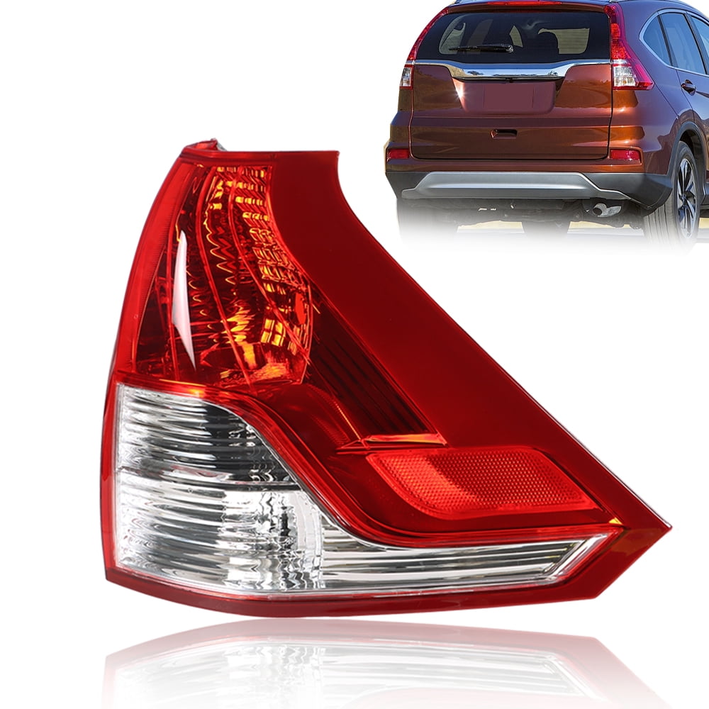 SHZAITOR Right Side Tail Light Replacement for Honda CRV CR-V 4-Door 2012 2013 2014 Rear Tail Light Brake Lamp Assembly Passenger Side 33500-T0A-H01 HO2801183