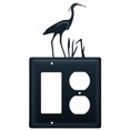 thumbnail image 1 of Heron - Single GFI y, Outlet(EGO-133) Village Wrought Iron EGO-133, 1 of 1