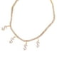 thumbnail image 1 of Qarigey Collar de aleación con signo de dólar para mujer, gargantilla decorativa elegante galvanizada que no se desvanece, joyería, regalo Type3 NO3, 1 of 6