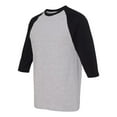 thumbnail image 3 of Artix - Mens Raglan Sleeve Baseball T-Shirts - Texas Girl, 3 of 5