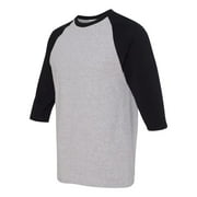 Artix - Mens Raglan Sleeve Baseball T-Shirts, up to Size 3XL - Soccer With Ball