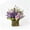 A, variant on Lypsnake Cream Hydrangea Door Hanger Basket Wreath, Handwoven Rattan Moss Basket Artificial Peony Lavender Front Door Wall Hanging Decor, Spring Ornament for Wedding Porch Entryway Display