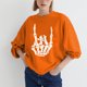 thumbnail image 2 of Sudadera Para Mujer Moda Impreso Blusa Suelta de Manga Larga Cuello Redondo Tops Casuales Sudaderas Con Capucha Odeerbi ODB129844, 2 of 5