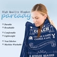 thumbnail image 3 of Yibo Baseball Gifts Blanket Flannel Soft and Comfortable Anti-static Bed Sofa Blanket, 3 of 6