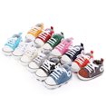 thumbnail image 5 of Zapatos clásicos de lona para bebé, zapatillas informales para recién nacido, primeros pasos, suela suave, antideslizante, D2486, 5 of 5