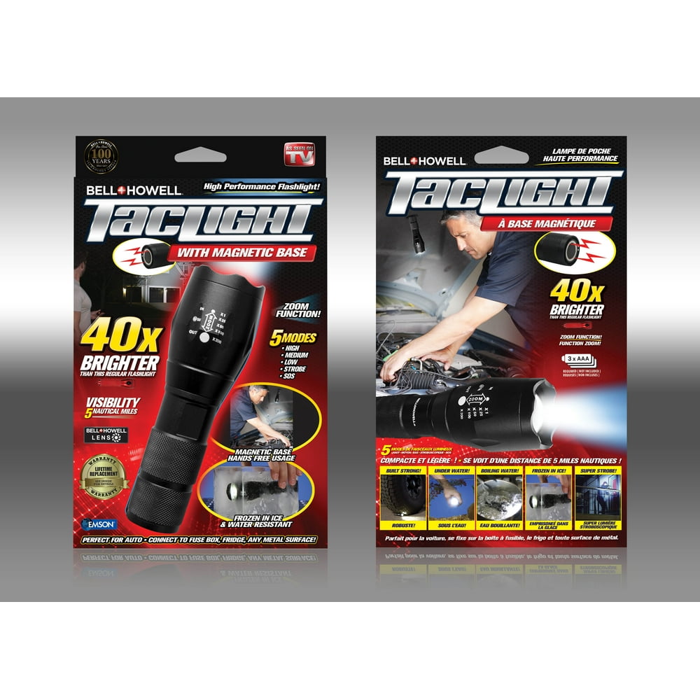 Bell and Howell LED Tac Light with Base