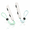 White, variant on Joycon Straps,Replacement for Switch Joycon Strap,Adjustable Joycon Wrist Strap 2 Pack,Black